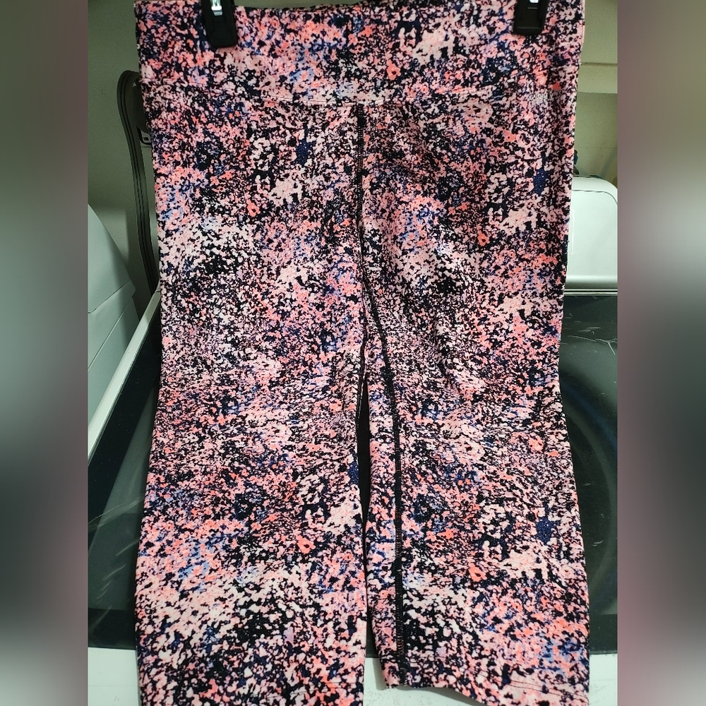 Calvin Klein Colorful Abstract Print Pants